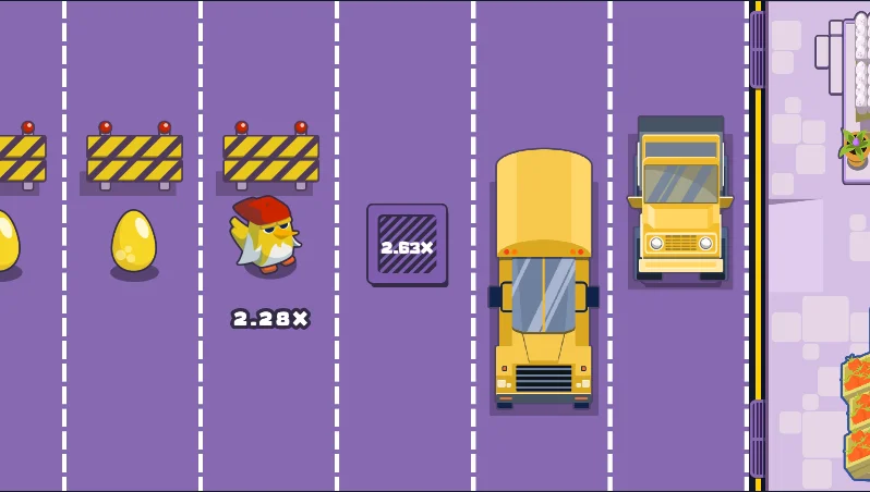Demo Spiel Chicken Cross